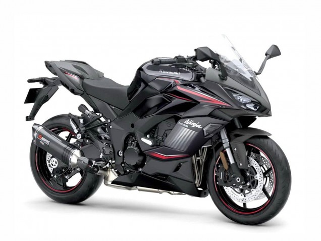 Carena Moto Kawasaki Z1000SX 2020-2025 - Nero Argento Ninja