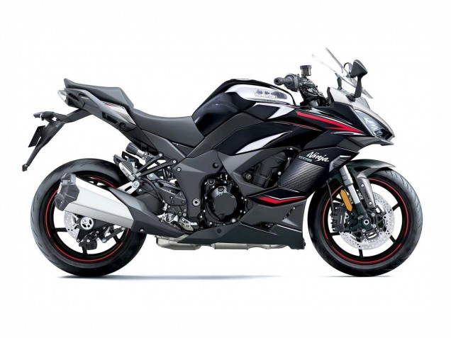 Carena Moto Kawasaki Z1000SX 2020-2025 - Nero Argento Ninja