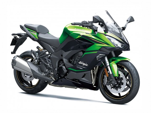 Carena Moto Kawasaki Z1000SX 2020-2025 - Nero Verde Ninja