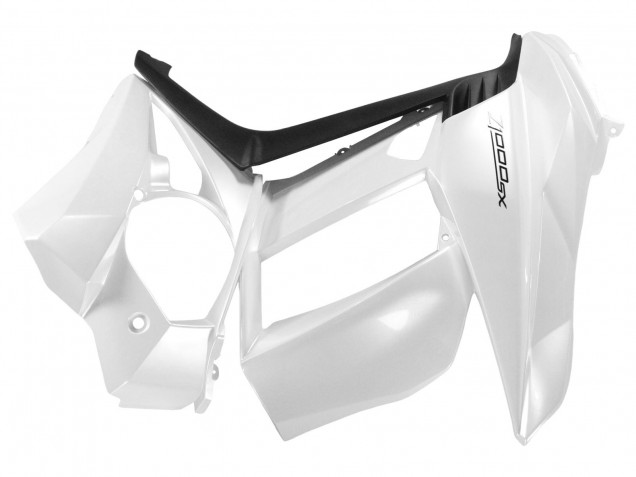 Carena Moto Kawasaki Z1000SX 2010-2016 - Bianco Perla Nero