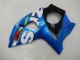 Kit Carena Moto Suzuki GSXR 1000 2009-2016 - Blu Verde Bianco