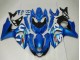 Kit Carena Moto Suzuki GSXR 1000 2009-2016 - Blu Verde Bianco