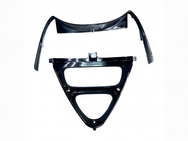 Carena Moto Kawasaki ZZR400 1993-2007 - Verde Nero Lucido Verde Mostro Elf Touch4 Bridgestone