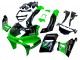 Carena Moto Kawasaki ZZR600 1998-2003 - Verde Nero Mostro Elf