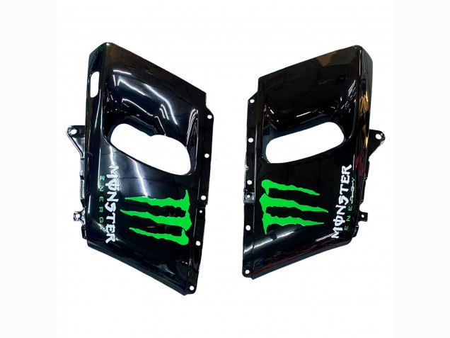 Carena Moto Kawasaki ZZR600 1998-2003 - Verde Nero Mostro Elf