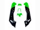 Carena Moto Kawasaki ZZR600 1998-2003 - Verde Nero Mostro Elf