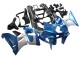 Carena Moto Kawasaki ZZR600 1998-2003 - Blu Argento Nero