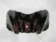 Carena Moto Suzuki GSXR 1000 2009-2016 - Nero Lucido Argento Bianco