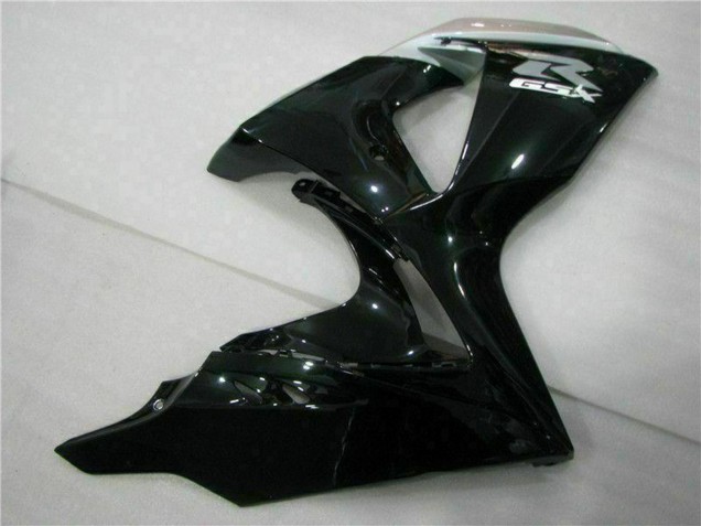 Carena Moto Suzuki GSXR 1000 2009-2016 - Nero Lucido Argento Bianco