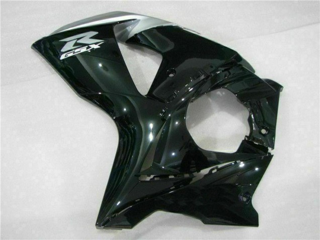 Carena Moto Suzuki GSXR 1000 2009-2016 - Nero Lucido Argento Bianco