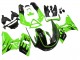 Carena Moto Kawasaki ZZR600 1998-2003 - Verde Nero Lucido Fiamma