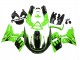 Carena Moto Kawasaki ZZR600 1998-2003 - Verde Nero Lucido Fiamma