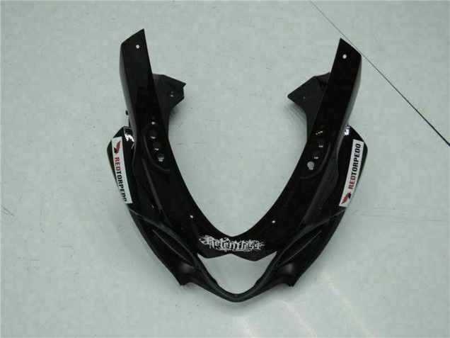 Carena Moto Suzuki GSXR 1000 2009-2016 - Nero Lucido Rosso Faro Motul