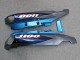 Carena Moto Kawasaki ZZR1100 1993-2003 - Lucido Blu Grigio