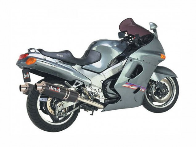 Carena Moto Kawasaki ZZR1100 1993-2003 - Grigio