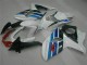 Carena Moto Completo Suzuki GSXR 1000 2009-2016 - Bianco Blu Nero