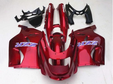 Carena Moto Kawasaki ZZR1100 1993-2003 - Lucido Rosso Fabbrica