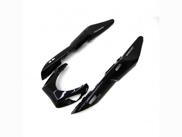 Carena Moto Kawasaki GTR1400/ZG1400 2007-2009 - Nero Opaco Verde Linea