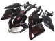 Carena Moto Kawasaki GTR1400/ZG1400 2007-2009 - Rosso Bordeaux Nero