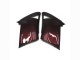 Carena Moto Kawasaki GTR1400/ZG1400 2007-2009 - Rosso Bordeaux Nero