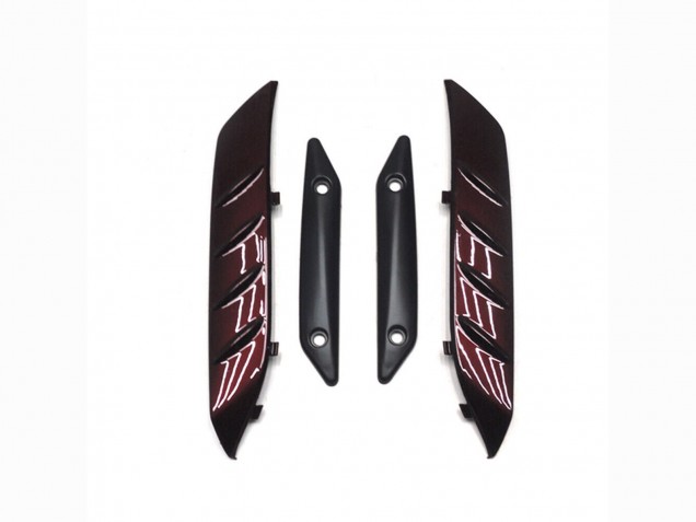 Carena Moto Kawasaki GTR1400/ZG1400 2007-2009 - Rosso Bordeaux Nero