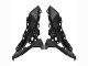 Carena Moto Kawasaki Versys 650 2022-2025 - Nero Lucido Bianco