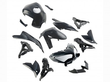 Carena Moto Kawasaki Versys 650 2022-2025 - Nero Lucido Fabbrica
