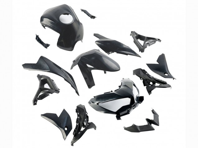 Carena Moto Kawasaki Versys 650 2022-2025 - Nero Lucido