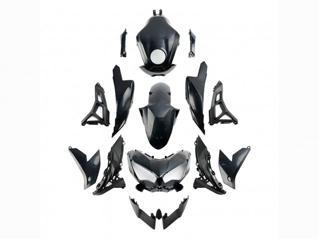 Carena Moto Kawasaki Versys 650 2022-2025 - Nero Lucido