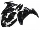 Carena Moto Yamaha FZ6R 2009-2015 - Nero Lucido Bianco