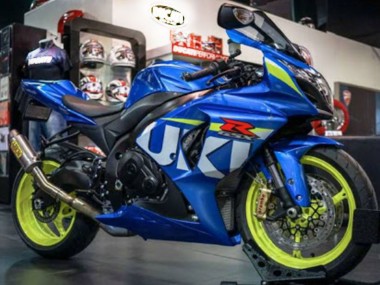 Carena Moto Suzuki GSXR 1000 2009-2016 - Blu Verde Bianco Fabbrica
