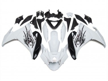 Carena Moto Yamaha FZ6R 2009-2015 - Bianco Nero Fabbrica