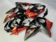 Carena Moto Suzuki GSXR 1000 2009-2016 - Arancia Nero Lucido
