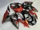 Carena Moto Suzuki GSXR 1000 2009-2016 - Arancia Nero Lucido