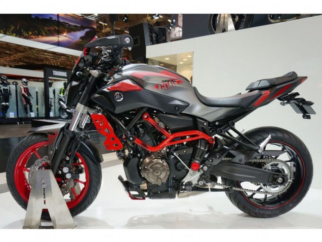 Carena Moto Yamaha MT07/FZ07 2012-2017 - Grigio Rosso