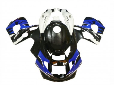 Carena Moto Yamaha YZF600R Thundercat 1996-2007 - Nero Lucido Blu Bianco Fabbrica