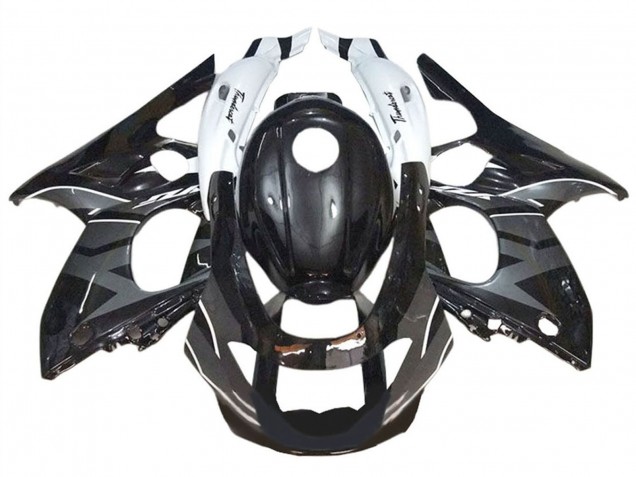 Carena Moto Yamaha YZF600R Thundercat 1996-2007 - Nero Lucido Grigio Bianco
