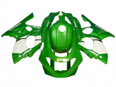 Carena Moto Yamaha YZF600R Thundercat 1996-2007 - Verde Bianco Fabbrica