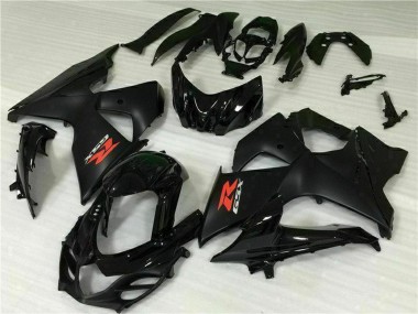 Carena Moto Suzuki GSXR 1000 2009-2016 - Nero Lucido Nero Opaco Fabbrica