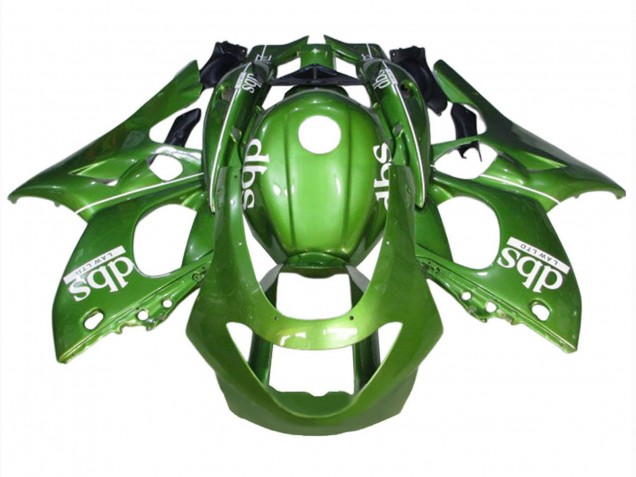 Kit Carena Moto Yamaha YZF600R Thundercat 1996-2007 - Verde Bianco