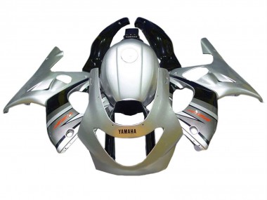 Carena Moto Yamaha YZF600R Thundercat 1996-2007 - Argento Grigio Nero Lucido Fabbrica
