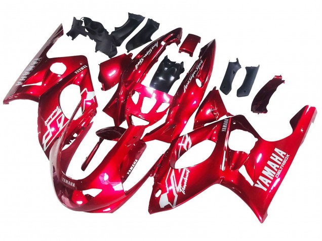 Carena Moto Yamaha YZF600R Thundercat 1996-2007 - Rosso Bianco Thunderace