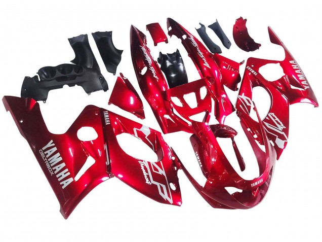 Carena Moto Yamaha YZF600R Thundercat 1996-2007 - Rosso Bianco Thunderace
