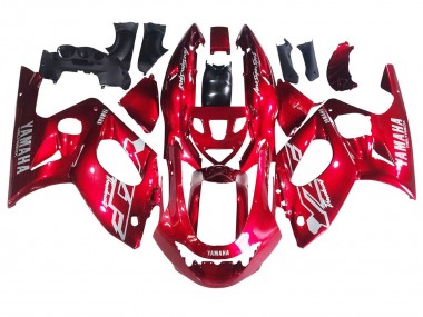 Carena Moto Yamaha YZF600R Thundercat 1996-2007 - Rosso Bianco Thunderace Fabbrica