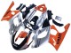 Carena Moto Yamaha YZF600R Thundercat 1996-2007 - Arancia Grigio Nero Lucido