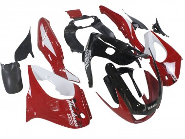 Kit Carena Moto Yamaha YZF 1000R Thunderace 1997-2007 - Rosso Nero Bianco Thunderace Fabbrica