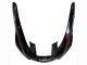 Carena Moto Yamaha YZF 1000R Thunderace 1997-2007 - Nero Rosso Scuro Fiamma