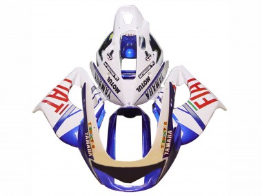 Carena Moto Yamaha YZF 1000R Thunderace 1997-2007 - Bianco Blu Fiat Motul Fabbrica