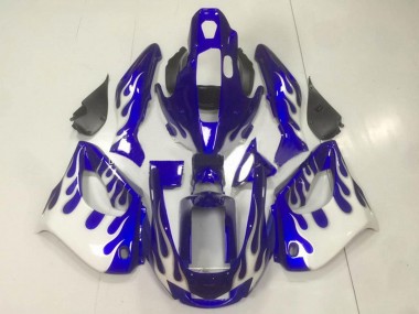 Carena Moto Yamaha YZF 1000R Thunderace 1997-2007 - Blu Bianco Fabbrica