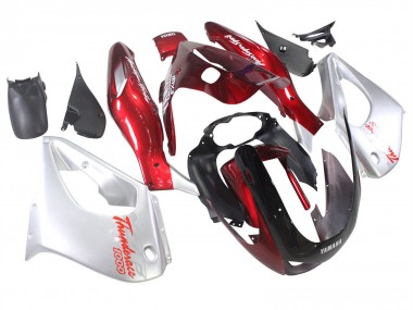 Carena Moto Yamaha YZF 1000R Thunderace 1997-2007 - Rosso Argento Thunderace Fabbrica